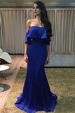 flounce-off-the-shoulder-mermaid-sapphire-prom-gowns