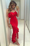 flounced-mermaid-prom-dresses-with-hugging-bodice