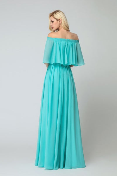 flounced-off-the-shoulder-bridesmaid-chiffon-dresses-with-side-slit-1