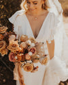 flounced-sleeves-beach-wedding-dress-v-neckline-2