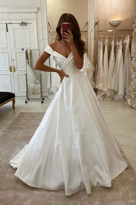 Boho Lace Long Sleeves Wedding Gown Two Pieces