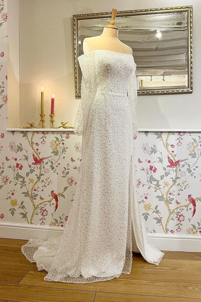    full-beads-wedding-gown-with-off-the-shoulder-sleeves