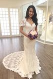 full-lace-mermaid-bridal-dress-short-sleeves