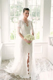 full-lace-wedding-dresses-with-short-sleeves