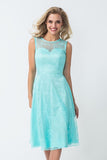 glamorous-lace-bridesmaid-dress-knee-length-2