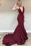 glitter-sequin-burgundy-evening-dress-mermaid-train-1
