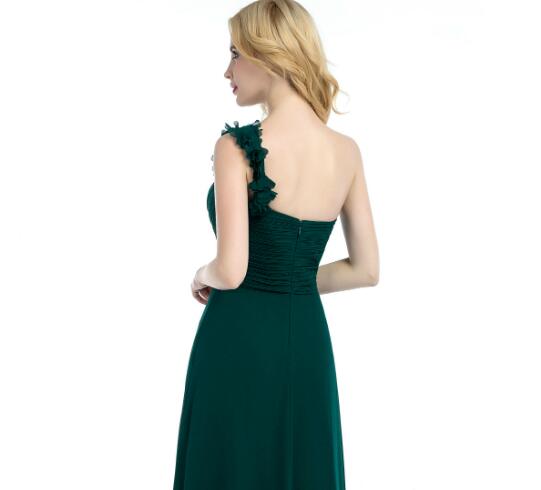 green-chiffon-one-shoulder-bridesmaid-dresses-long-1