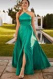 halter-emerald-green-long-prom-dresses-with-high-slit-side