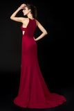 halter-neckline-burgundy-evening-dresses-side-slit-1