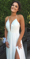 halter-plunging-v-neckline-chiffon-white-prom-gown-with-side-slit-1