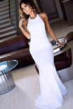 halter-white-spandex-prom-dress-with-open-back