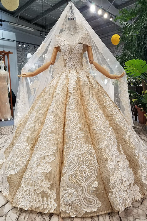 high-end-custom-made-royal-court-wedding-dresses-off-the-shoulder