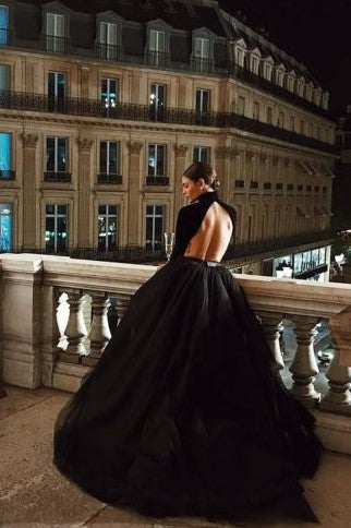 high-neck-black-ball-gown-dresses-with-long-sleeves-2
