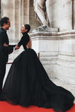 high-neck-black-ball-gown-dresses-with-long-sleeves-3
