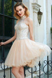 high-neck-champagne-homecoming-party-dress-with-rhinestones-bodice