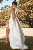 high-neck-satin-bridal-gown-with-cut-front-1