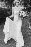 high-neck-sheath-lace-wedding-dresses-long-sleeves-2