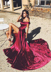 high-thigh-slit-burgundy-prom-dress-long-off-the-shoulder