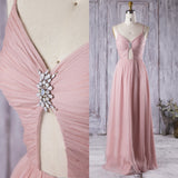 dream-long-chiffon-bridesmaid-dress-with-ruched-bodice-2