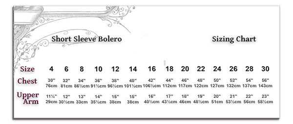 Off-the-shoulder Lace Bridal Bolero with Sleeves