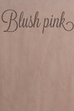 Chapel Length Pink Blush Wedding Veil with Comb