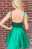 illusion-insert-short-green-homecoming-dress-simple-1