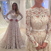 illusion-neckline-full-lace-wedding-dresses-long-sleeves-2