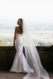 illusion-neckline-satin-mermaid-wedding-dress-2020-1