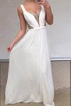 illusion-plunging-v-neck-beaded-white-chiffon-prom-dress-long