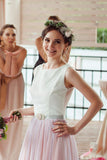 ivory-lace-beach-wedding-dress-with-pink-tulle-skirt-1