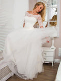 ivory-lace-floor-length-wedding-gown-with-off-the-shoulder-1