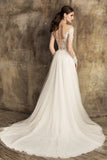 ivory-lace-tulle-wedding-gown-with-illusion-neckline-1