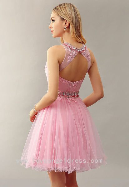 jewelry-neckline-lace-pink-homecoming-dress-gown-short-1