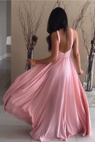 keyhole-neckline-pink-prom-dresses-floor-length-1