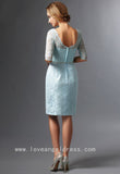 knee-length-light-blue-lace-bride-mother-dress-with-jacket-3