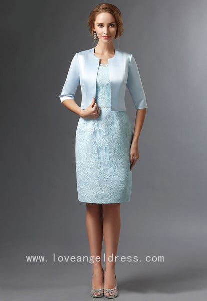 knee-length-light-blue-lace-bride-mother-dress-with-jacket