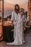 lace-boho-bridal-dresses-with-long-sleeves