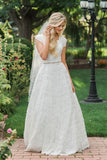 lace-cap-sleeves-modest-wedding-gown-dress-with-jewelry-belt