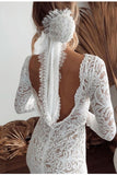 lace-column-wedding-dress-with-long-sleeves-and-v-neckline-1