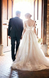 lace-long-sleeves-champagne-wedding-dresses-with-horsehair-skirt-2