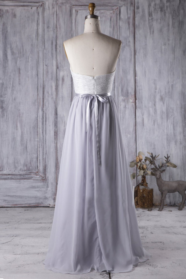 lace-pleated-bridesmaid-gown-with-strapless-sweetheart-neckline-1