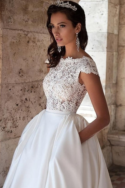 lace-satin-modest-wedding-dresses-with-pocket-1