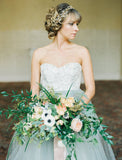 lace-strapless-wedding-gown-dusty-blue-tulle-skirt-2
