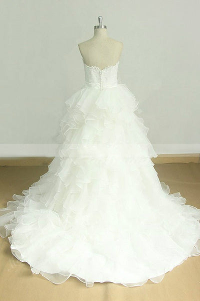 lace-strapless-wedding-gown-with-ruffled-organza-skirt-1