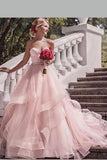 lace-sweetheart-corset-pink-wedding-gown-with-horsehair-skirt