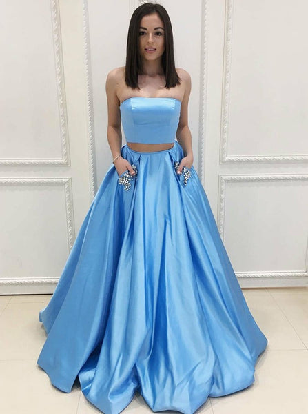 light-blue-satin-two-piece-prom-gown-with-rhinestones-pockets-1
