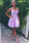 lilac-sweetheart-homecoming-gowns-with-tulle-skirt