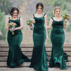 long-dark-green-velvet-bridesmaid-dresses-with-double-straps-2