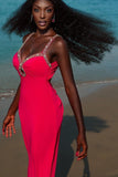 long-hot-pink-prom-dress-with-beaded-straps-1
