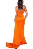 long-orange-prom-dresses-with-off-the-shoulder-sleeves-1